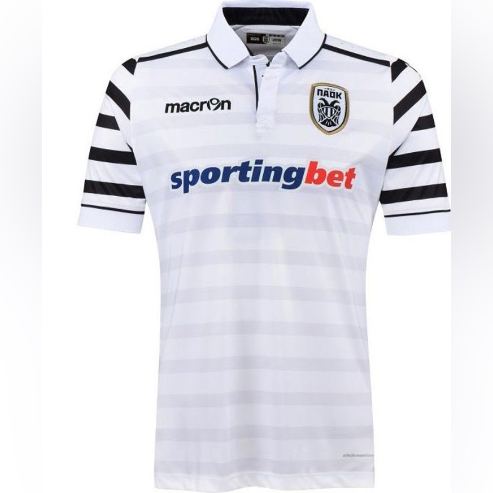 2016-17 PAOK Third Authentic Soccer/Football Jersey